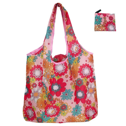Fashion Portable Various Prints  Nylon Easy to Fold Package Travel Essential