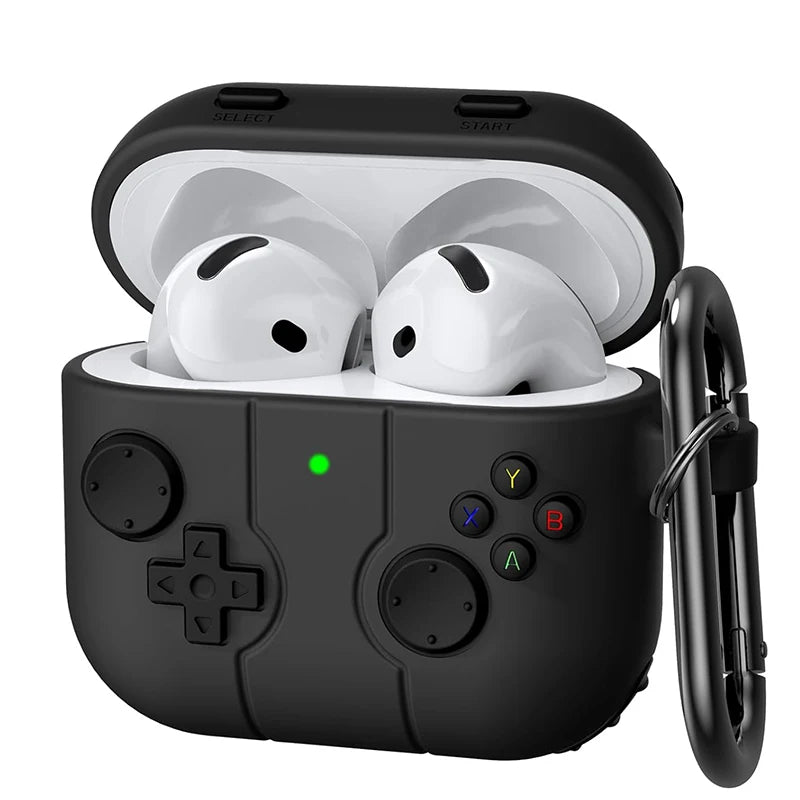 Cute Gamepad AirPods Case Shockproof Silicone Cover