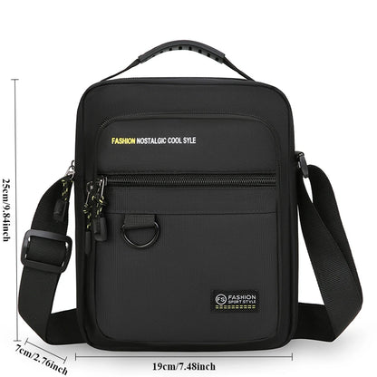 Men’s Crossbody Business Bag – Multi‑Pocket Shoulder Tote