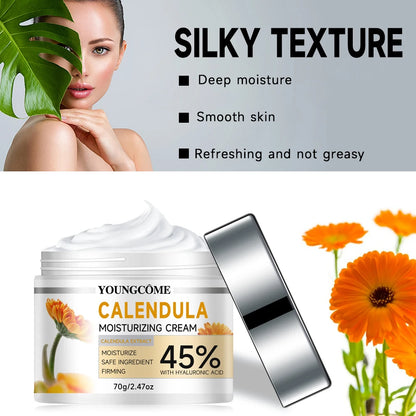 YOUNGCOME Calendula Cream – Moisturizing Glow for Face Care