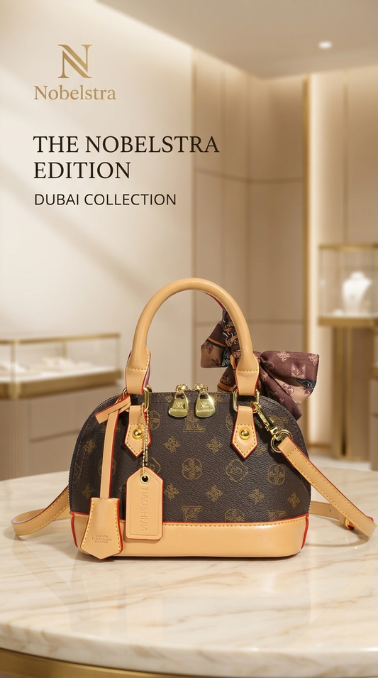 Luxury Leather Tote Bag for Women | Elegant Crossbody Handbag